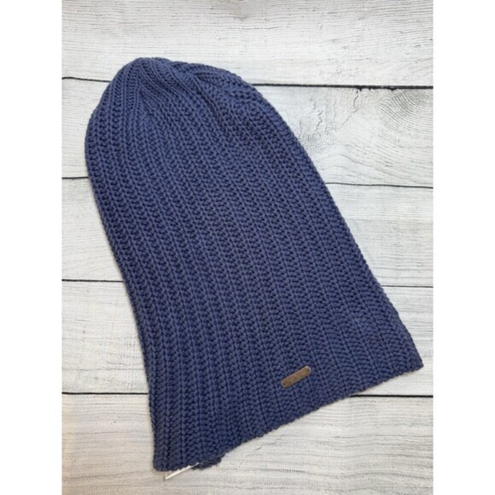 Free People Movement Knits Beanie BLUE  Grunge Cozy